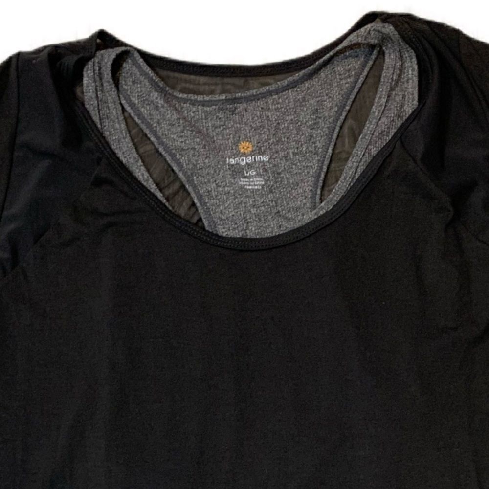 Tangerine double layered tank top black/… - Picture 4 of 13